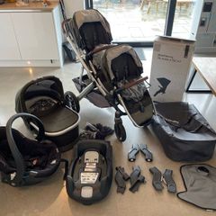 Uppababy Vista V2 Hazel Bundle (incl rumble seat)