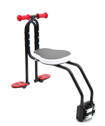 BRAND NEW Bicycle Seat MTB Mountain Bike Front Seats Mat Children Baby Bicycle Safety Chair With Armrest Bar Pedal Cycling Acccessories