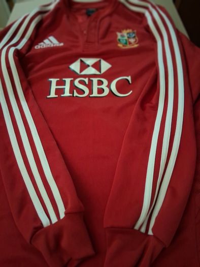British And Irish Lions Jersey. Official Adidas Mens Home Jersey. Tour Of South Africa 2009. Authentic Original From 2009. Not A Modern Day Remake.