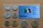 Italy Uncirculated vintage last coins pre euro collectors set | incl European map error coin