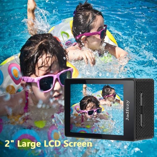 NEW SALE | Action Camera FHD 1080P 12MP, 98FT/30M Underwater Waterproof Camera with 2 Rechargeable Batteries, Wide Angle