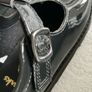 Clarks T Bar Patent girls shoes 11F Image 4