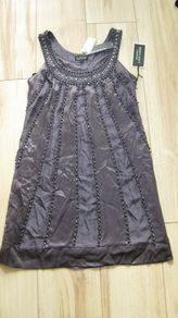 Spotlight by WAREHOUSE ladies  Plum colour occasion dress with detailing  Uk size 10/small