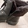 Dunnes Fur Hiker Boots Size 40 or 6.5 uk Image 7