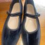 black velvet flats Image 2