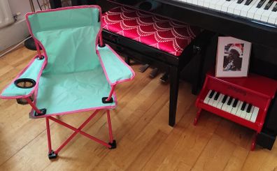 New! American Kids Camping / Garden chairs with Cup holder for Kids