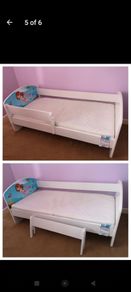 Toddler bed with mattress