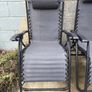 Zero Gravity Garden chairs x 2 Image 4