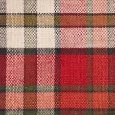 DII Christmas plaid , 4-6 seats  Tablecloth  for Holiday, Family Gatherings, & Christmas Dinner, 100% Cotton , Campfire style  132.1cm (L) x 132.1cm (W ) (52 x 52 in)