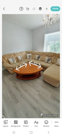 solid wood raising coffee table