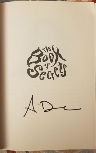The Book Of Secrets by Alex Dunne (Signed)