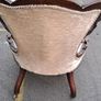Rare Antique Walnut Ladies Chair Image 7