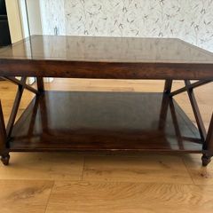 Mahogany coffee table