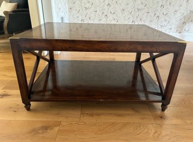 Mahogany coffee table