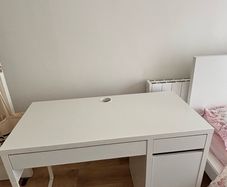 Two ikea desks already built