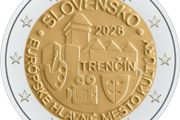 Slovakia 2 Euro Commemorative Coin 2026 - Trencin. Uncirculated.