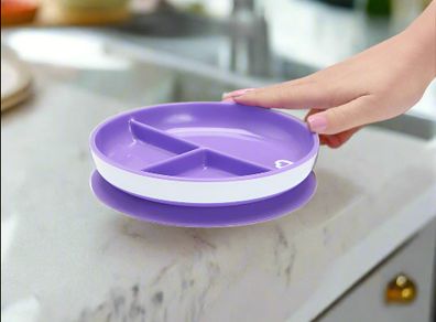 Munchkin Stay Put Suction Plate Purple