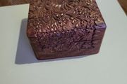 Trinket box carved