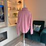 Girls Pink Knitted Roll Neck Jumper from Destination Image 8