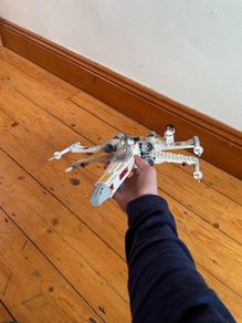 used LEGO Star Wars Luke Skywalker's X-Wing Fighter set