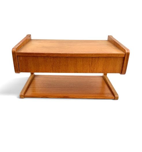 Vintage Danish Bedside Shelf