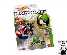 Hot Wheels Mario Kart Green Yoshi Diecast Car Brand New Sealed