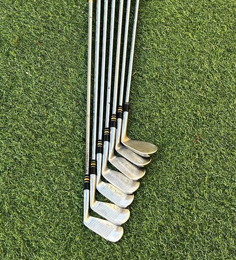 Vintage Left-Handed Bob Charles Golf Clubs (3-10)