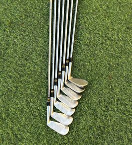 Vintage Left-Handed Bob Charles Golf Clubs (3-10)