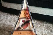 native Indian teepee lamp
