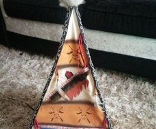 native Indian teepee lamp