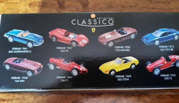 Shell Collezione Classico, Ferrari 1973 365 GT4 BB Vintage Boxed Diecast Car