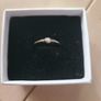 Ring,Triple Raw Blue Diamond Ring, Rose Gold Ring Image 7