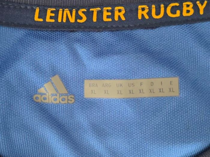 Leinster Rugby Men's Adidas Jersey Size XL