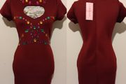 Beautiful Bodycon Dress, New With Tags