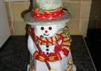 Snowman Cookie Jar