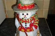 Snowman Cookie Jar