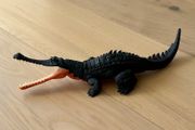 Mattel Jurassic World Wild Roar Gryposuchus - Toy with Attack Movement and Roar Sound