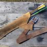 Traditional Leather cowhide quiver for 10 arrows Image 3