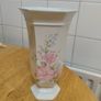 Royal Norfolk Staffordshire Floral Bouquet Hexagonal Shaped Vase. In Perfect Condition Image 6