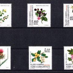2011 Cyprus Flora Local Plants and Fruits Commemorative Stamps Mint Never Hinged (MNH)