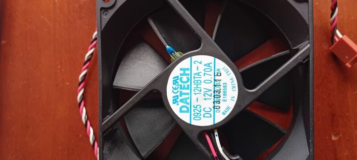 2x pc fan
