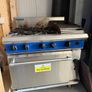 Blue Seal Commercial Gas Range with Griddle & Oven Image 3