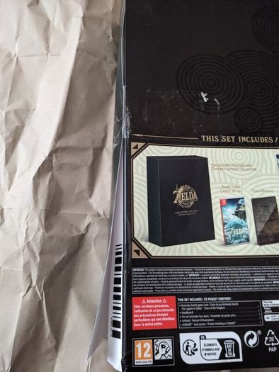 The Legend of Zelda: Tears of the Kingdom Collector's Edition - no game