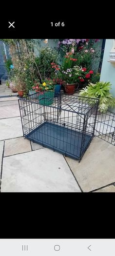 Dog crate big medium size