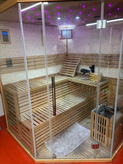 4 person sauna electric