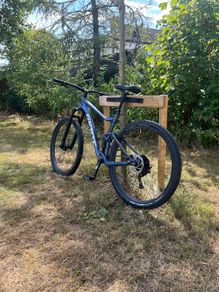 Giant Stance full suspension mountain bike.