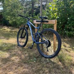 Giant Stance full suspension mountain bike.