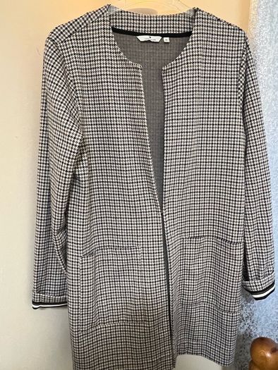 Tom Taylor Cardigan Jacket with Pockets (Brown) One Size