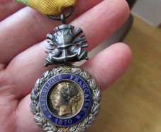 France 1870.Medal.Medaille Militaire.For Meritious Service and Bravery.