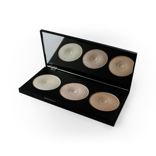 Revolution Beyond Radiance - 3 Radiant Lights Highlighters - Highlighter Palette - New